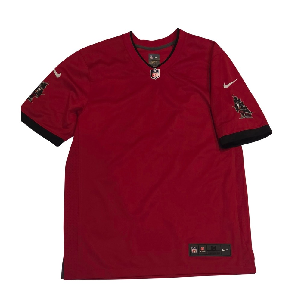 Nike Jersey Mens Medium Red Excellent Tampa Bay Buccaneers NFL On‎ Field Jersey